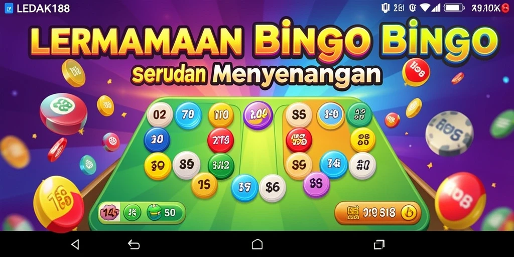 Tampilan gameplay Bingo yang menarik dan seru di LEDAK188.