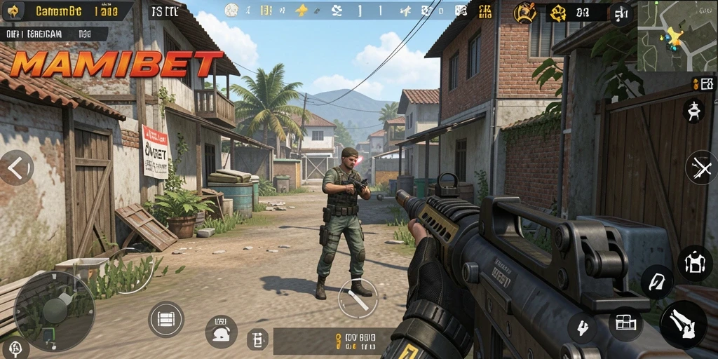 Tangkapan layar gameplay menegangkan dari MAMIBET.