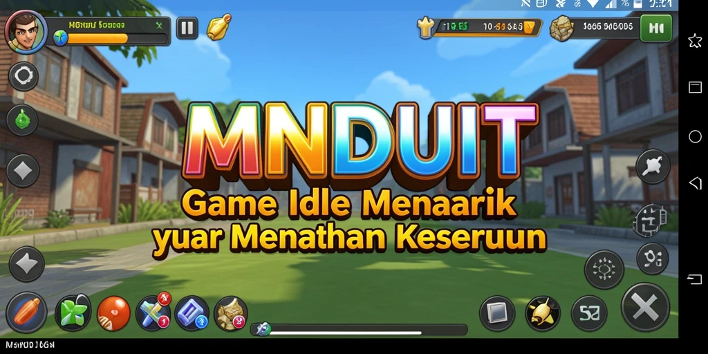 Tampilan gameplay <strong>MNDUIT</strong> yang menarik dan interaktif.