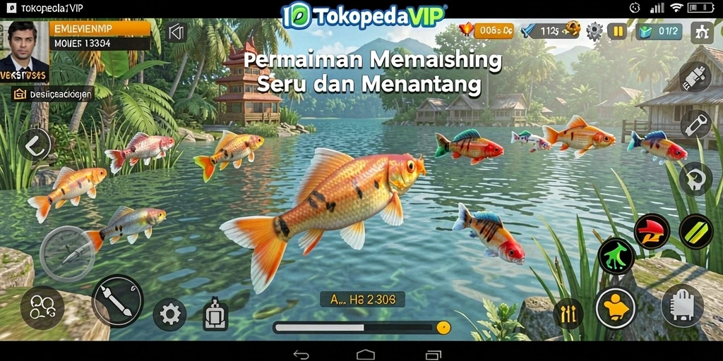Tangkapan ikan besar di TOKOPEDIAVIP yang seru dan menantang.