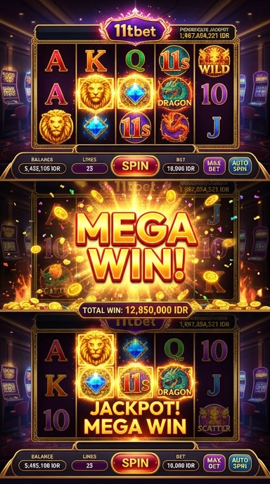 Tampilan antarmuka pengguna 11tbet yang menarik dan mudah digunakan.